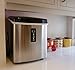 Ice Machine - Portable, Counter Top Ice Maker Machine TG22 - Produces 26 lbs Of Ice Per 24 Hours - Stainless Steel - Top Rated Ice Maker For Countertop use By ThinkGizmos (trademark protected)
