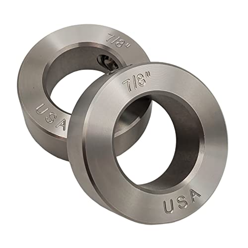 Collier d'arbre à vis d'alésage 2,2 cm anti-glissement en acier inox 303 pour maintenance d'axes