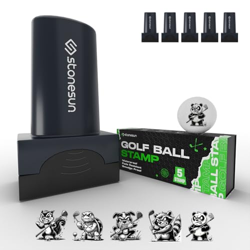 stonesun Golf Ball Stamp (Angry Animals 1)
