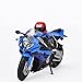 Cheung star Modèle de Moto 1/12 pour S1000rr Motorcycles De Course Moto De La Moto De La Moto De La Moto avec Le Casque Et La Collection De La Lumière Maquette de Moto (Color : Blue with Box)