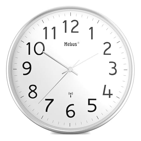 Mebus Modern Radio-Controlled Wall Clock Cover
