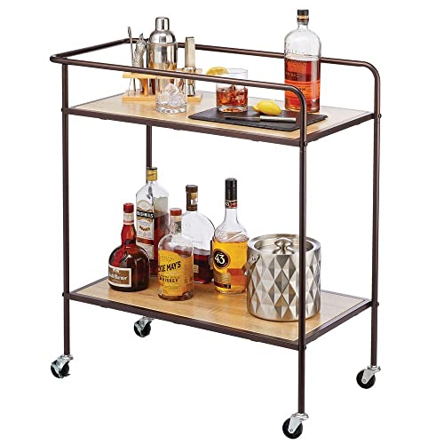 Camareras con Ruedas Vintage Marca mDesign