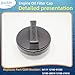 JkorkM 84111 12180-21010 Engine Oil Fill Cap Compatible with Toyota and Scion Models, Fit For Toyota 2002-2011 Camry RAV4 Highlander Solara 4Runner Corolla Tacoma, Fit For Scion tC OE#12180-01020