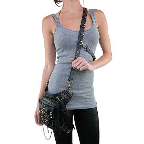 Sac banane steampunk étanche en polyuréthane - Protégez vos objets précieux - 4