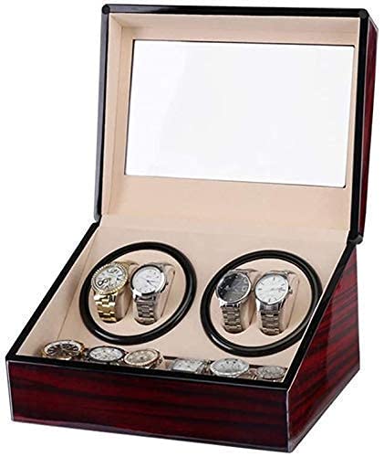 Boîte de montre de surveillance à double tête avec 4 rotors