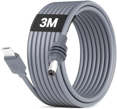 Cabo Starlink Mini, Cabo para Mini de 3M Usb C para Dc Cabo de Al...