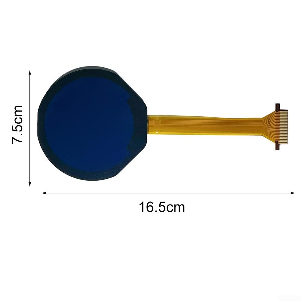 Für Fiat 500 Instrument Cluster LCD Bildschirm Display COG-VLIT1229B-01 Armaturenbrett Gauge Panel Ersatz Einheit für Auto Tacho Digital Reparatur Teil Schwarz
