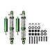 RCAWD Alum SCX10 Negative Pressure RC Shocks for 1/10 Axial SCX10 II III Front Rear Shock Upgrades Parts Green