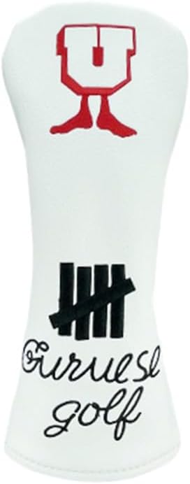 Golf Club Covers 4 Pack Including Driver Wood Hybrid Club Head Cover PU Leather Waterproof Golf Supplies Club Head Set