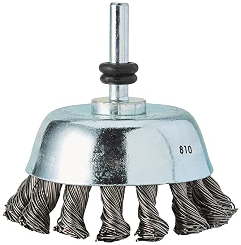 Bosch Accessories 2609256521 DIY Topfbürste Gezopfter Draht, ø 65 mm, 6 mm (1)