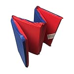 KinderMat, 1.5 Inch Thick, 4-Section Rest Mat, Red/Blue, Great for School, Daycare, Travel, and Home, 100% Made in The USA… - Image 2