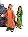 1home Religious Eight Piece Resin Figurine Resurrection of Jesus Christ Statue Set Decoration
