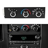 Dasbecan 599-217 A/C Heater Climate Control Module Panel Compatible with 1996-2020 Chevrolet Express 1500 2500 3500 GMC Savana 1500 2500 3500 Replace# 15073274