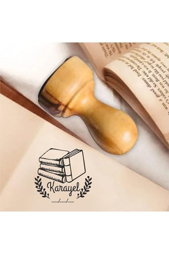 K491 Kitaplardan Oluşan Ahşap Mühür