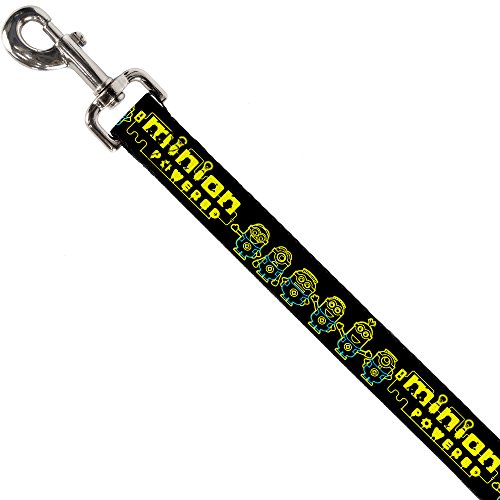Correa para perro Minion Powered antitirones y segura para pasear mascotas 3