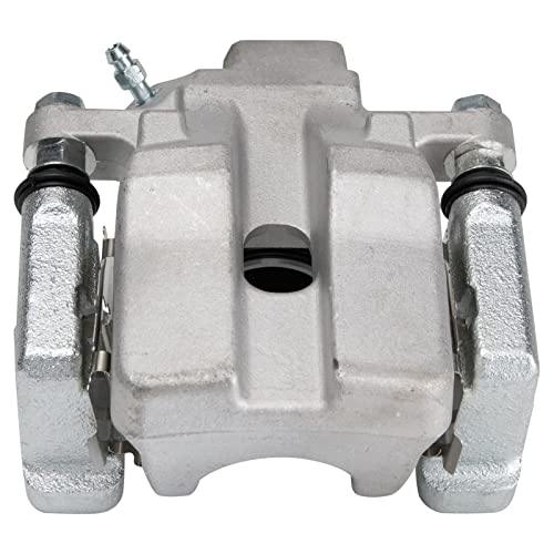 Image of TRQ Rear Left Brake Caliper w /Bracket Drivers Side