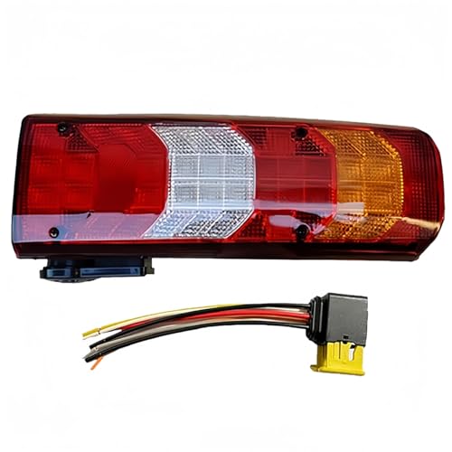 AGALUS Feu Arrière pour Actros Mp4 Camion, 24V Gauche Droit Feux Arrière Stop Voiture Lentille Lampe Remplacement, 0035441003 0035442103,1 Pcs-Right