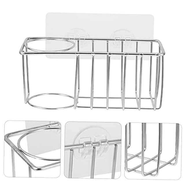 Cabilock 1pc Sink Sponge Rack Elegant Draining Storage Holder for Kitchen Hollow-Out Design Prevents Water Retention Simple Fashionable Storage for Clean Counters