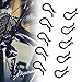 Vaveren 4X 10x Caliper Spring Clips Brake Pad Cotter Pin Calipers Bike Components Sturdy Disc Brakes Pad Axle Bolts Pins