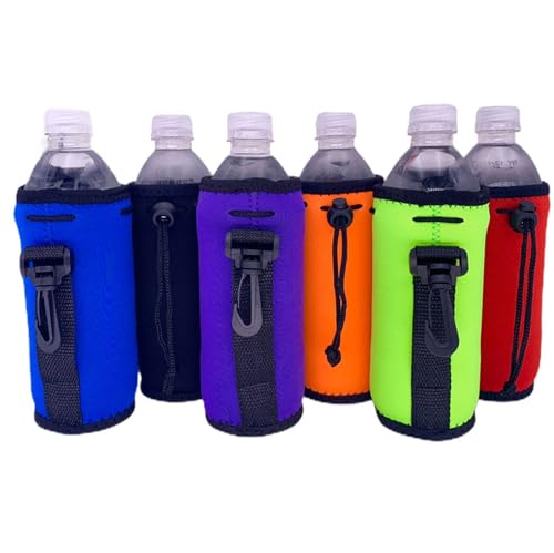 Blank Neoprene Water Bottle Coolie (Variety Color 6 Pack) by Coolie Junction - Used condition - US$17.80