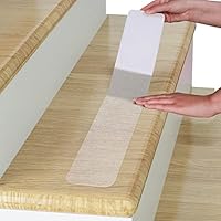 Nastro Antiscivolo Per Scale Trasparente - 15 Pezzi 10x60cm Per Interni Ed Esterni - Foto 4