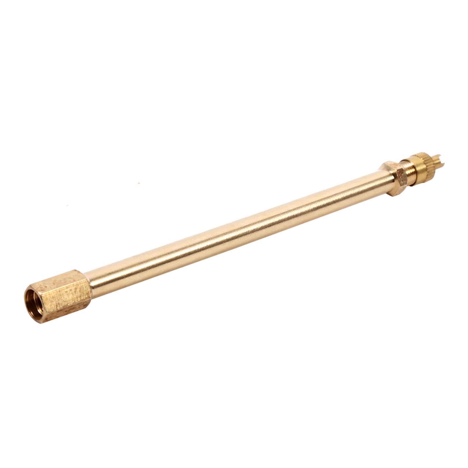 Cocoarm Mosiężny Przedłużacz Wentyla o Prostym Otworze (140mm)