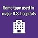 Nexcare Durapore Durable Cloth Tape, From the #1 Leader in U.S. Hospital Tapes, 1 Inch X 10 Yards, 6 Rolls