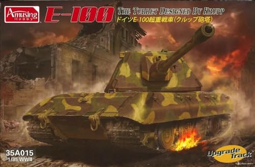 Allemagne E-100 char super lourd Krupp 1/35 fini les ajustements difficiles