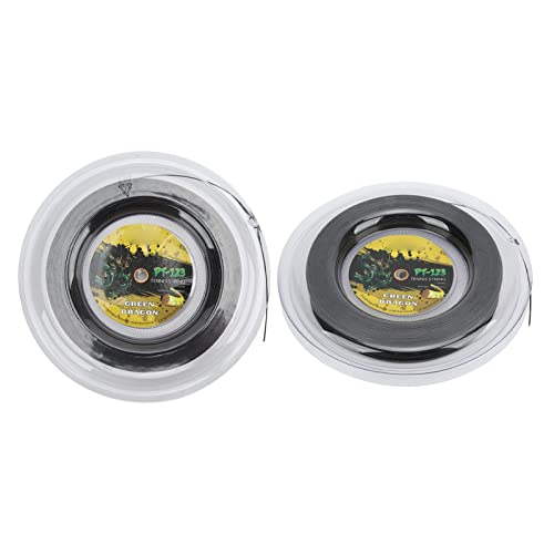 Linha de raquete esportiva Corda de tênis 200 m Corda de raquete esportiva 1,25 mm Fio de raquete de