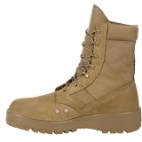 ROCKY Entry Level Hot Weather Military Boot, Coyote Brown, Size 12.5(ME)
