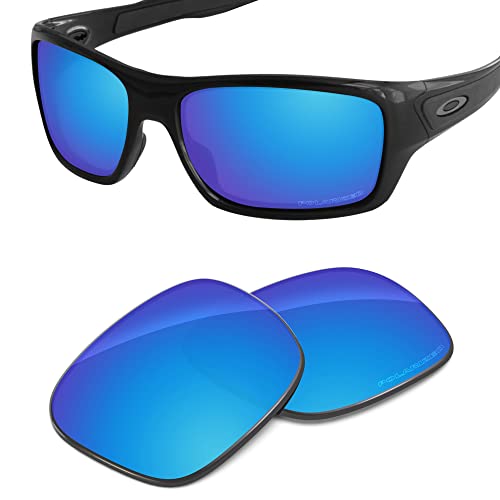 Image of Performance Replacement Lenses Compatible with Oakley Turbine OO9263 Polarized Etched