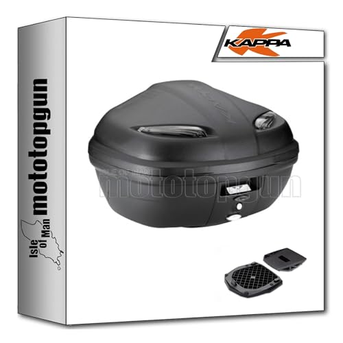 Top case Kappa K47NT anti vibration avec support pour Burgman 650 Executive