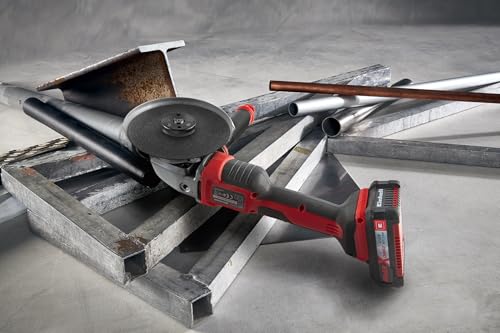 Original Einhell 5-tlg. Dünntrennscheiben-Set für Metall, Ø 115 mm (1 mm Stärke, MPA-zertifiziert, hohe Lebensdauer, präzise, gratarme Schnitte, für Winkelschleifer)