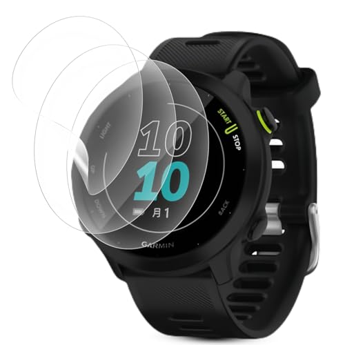 �y3���Z�b�g�zJACRON �t���ی�t�B���� �ɓK������ GARMIN ForeAthlete 55 �t�B���� �_�炩��TPU�f��/�����ߗ�/�ȖʑΉ�/�Ռ��z�� �K�[�~�� 55 �C�A�h�~/�S�ʕی�/�w��E����h�~/�����C��