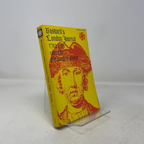 Boswell's London Journal 1762-1763 0070066035 Book Cover