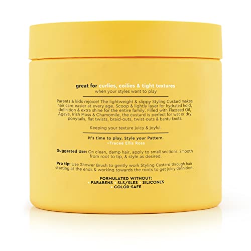 PATTERN Beauty by Tracee Ellis Ross Styling Custard, 15 Fl Oz, Best for Curlies, Coilies and Tight-Textured Hair, 3a-4c - Image 7