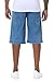 MZNBURAM Men's Baggy Jean Shorts Y2K Streetwear Jorts - Loose Fit Wide Leg Denim Vintage 90s Hip Hop 12oz Cotton (34, A#Medium Indigo)