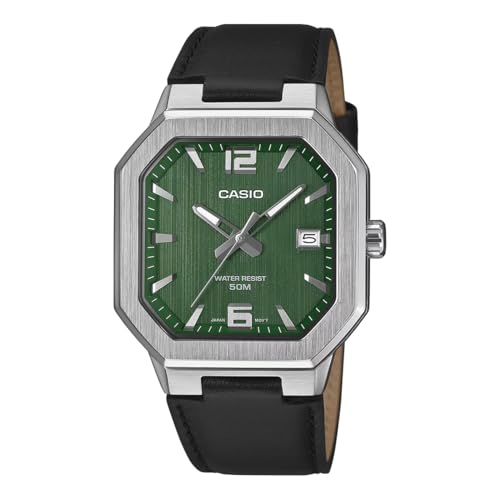Image of Casio Enticer Men MTP-B195L-3AVDF Analog Green Watch Men (A2528)