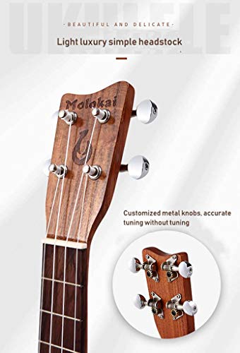 Concert Ukulélé, Premium Acacia Bois Bois Entier Ukulélé 23 Pouces Avec Sac Pour Débutants Avancée-26pouces - Les Beatles, Paul McCartney, John Lennon, RIngo Starr, George Harrison Concert Ukulélé, Premium Acacia Bois Bois Entier Ukulélé 23 Pouces Avec Sac Pour Débutants Avancée-26pouces – Image 6