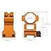 Eastern Tactical Supply Scope Rings 1 Inch Picatinny, 1.5 Inch Height Picatinny Scope Mount for Heavy-Duty Rifle Scope Hunting (RG25-150D) (Orange)