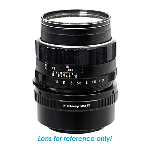 Image of Fotasy NA42 Copper Adjustable M42 42mm Screw Lens to Sony NEX E-Mount Camera Mount Adapter (Black)