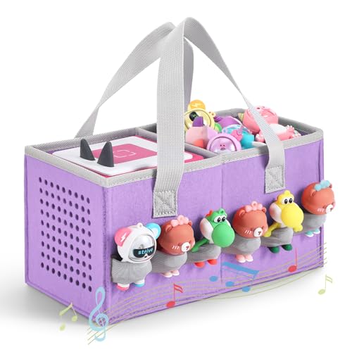 Carrying case for Toniebox Audio Player and Figurines Starter Set,Felt