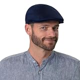 Kangol Kaszkiet Seamless Tropic 507 - czapka gawroszka Z daszkiem wiosna-lato Lato - S (54-55 cm) czarny
