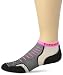 Thorlo Women's Experia Jet Collection Micro-Mini Crew Sock, Jet Pink, Small