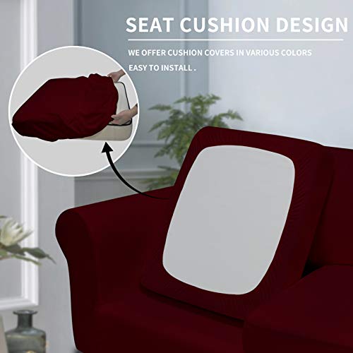 Image of Easy-Going 4 Pieces Oversized Stretch Couch Cover for Dogs Washable