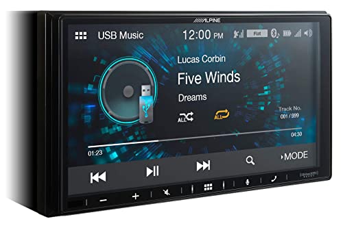 Alpine Ilx-W650 7" Digital Media Bluetooth Car Receiver Carplay/Android+Camera #TOP3