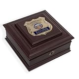 Allied Frame US Police Officer Medallion Desktop Box