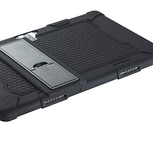 Hlwq Case For Meberry M7 Tablet 10 Inch Pie Tablet Kids Friendly Anti-Slip Soft Silicone Case With Adjustable Stand Cover (Black) #TOP5