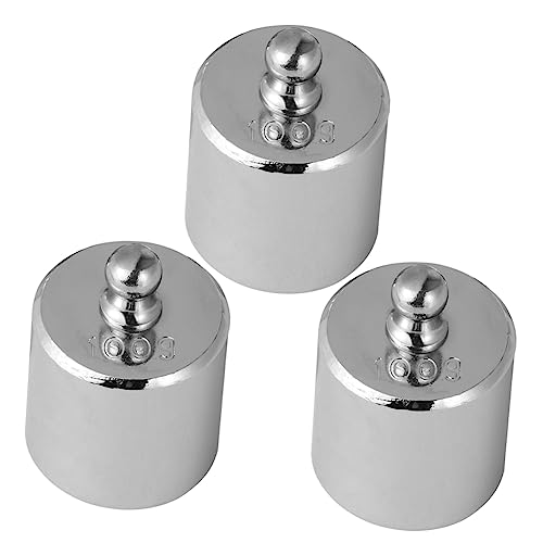 HOMOCONO 4pcs High Accuracy Calibration Weights Plating Weight for Scale Balance Tools