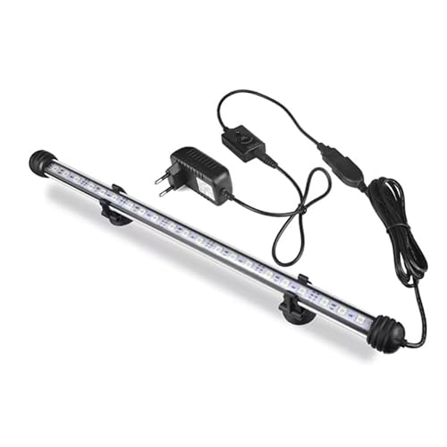 Patapalooza Luz azul para acuario 1W: iluminación LED, consumo energético bajo, resistente al agua, ideal para resaltar colores y promover el crecimiento de plantas.